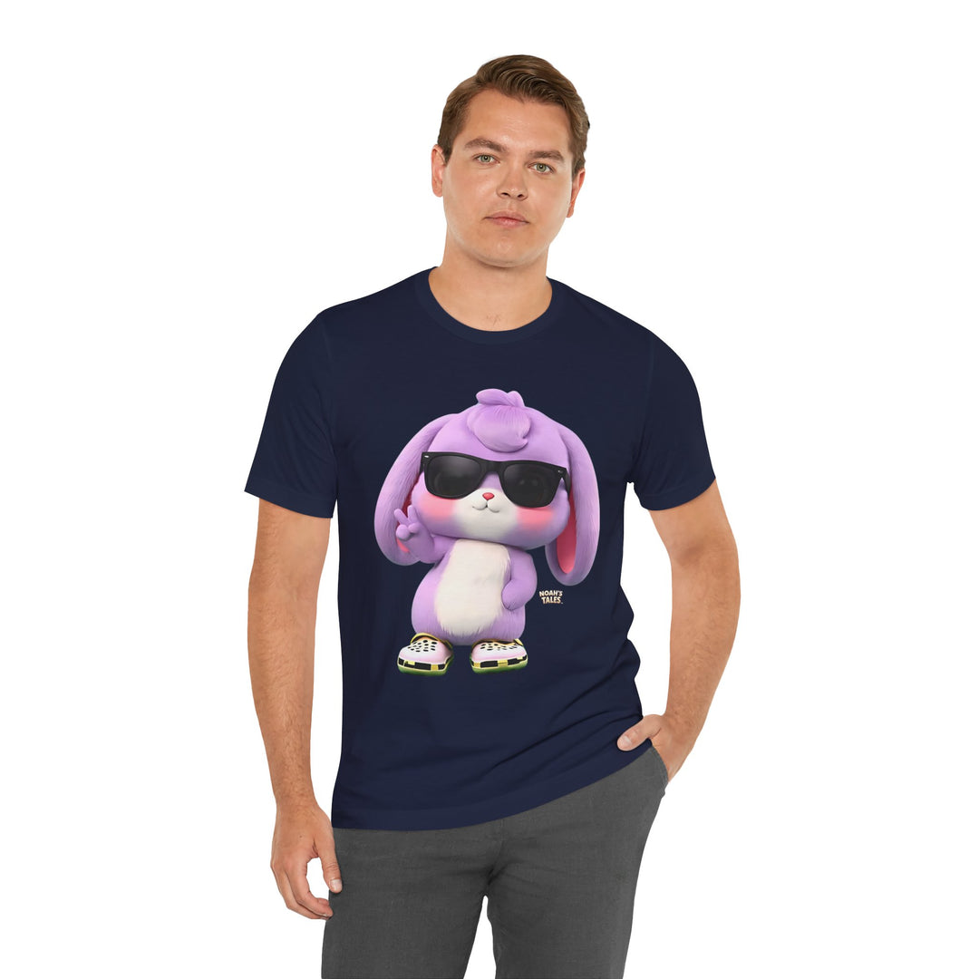Noah’s Tales™ Cool Lilac Men's Bella T-Shirt