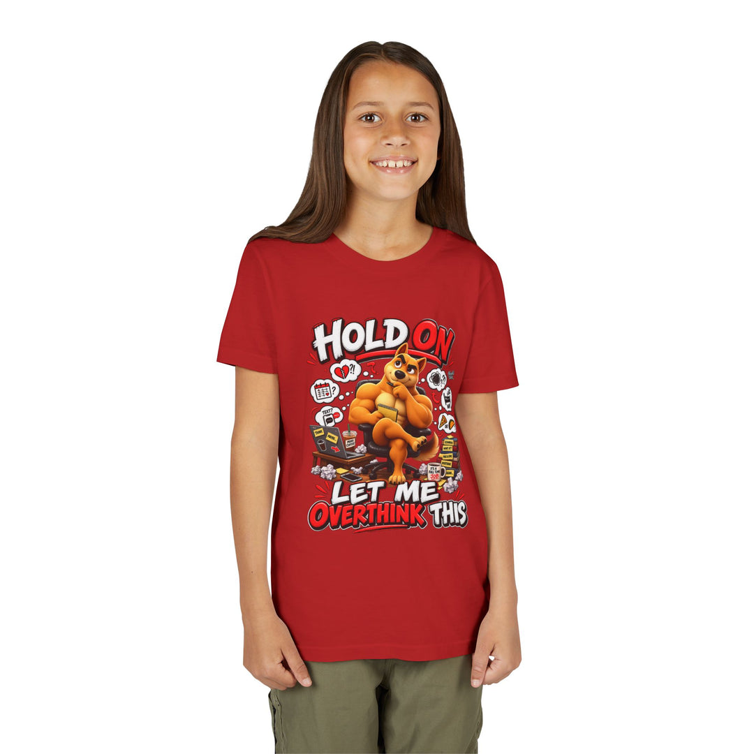 Noah’s Tales™ Hold On Let Me Overthink This | Ember Girl's Bella T-Shirt