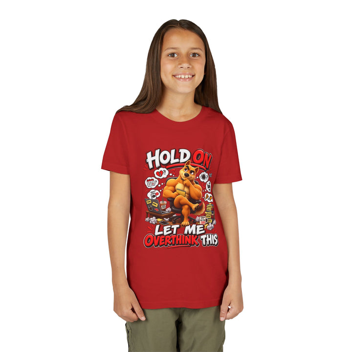 Noah’s Tales™ Hold On Let Me Overthink This | Ember Girl's Bella T-Shirt