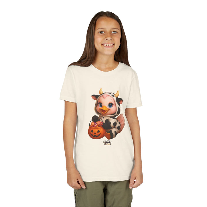 Noah’s Tales™ Cow Halloween Costume Luna Girl's Bella T-Shirt