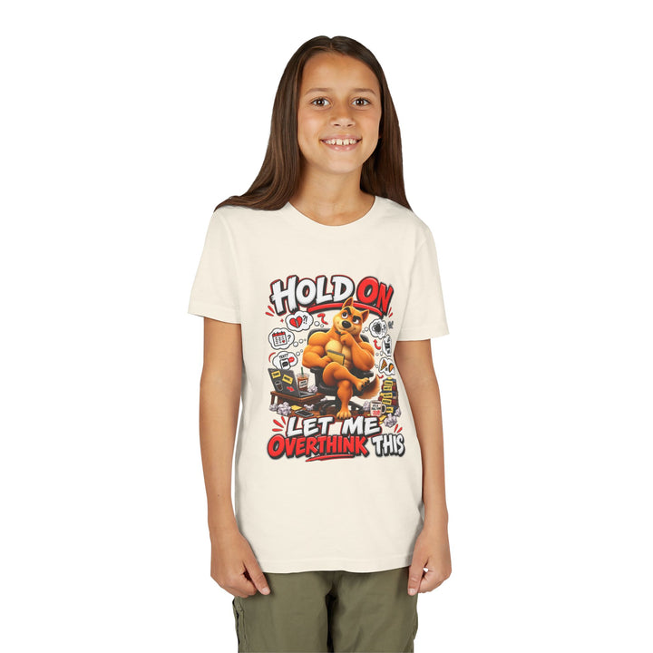 Noah’s Tales™ Hold On Let Me Overthink This | Ember Girl's Bella T-Shirt