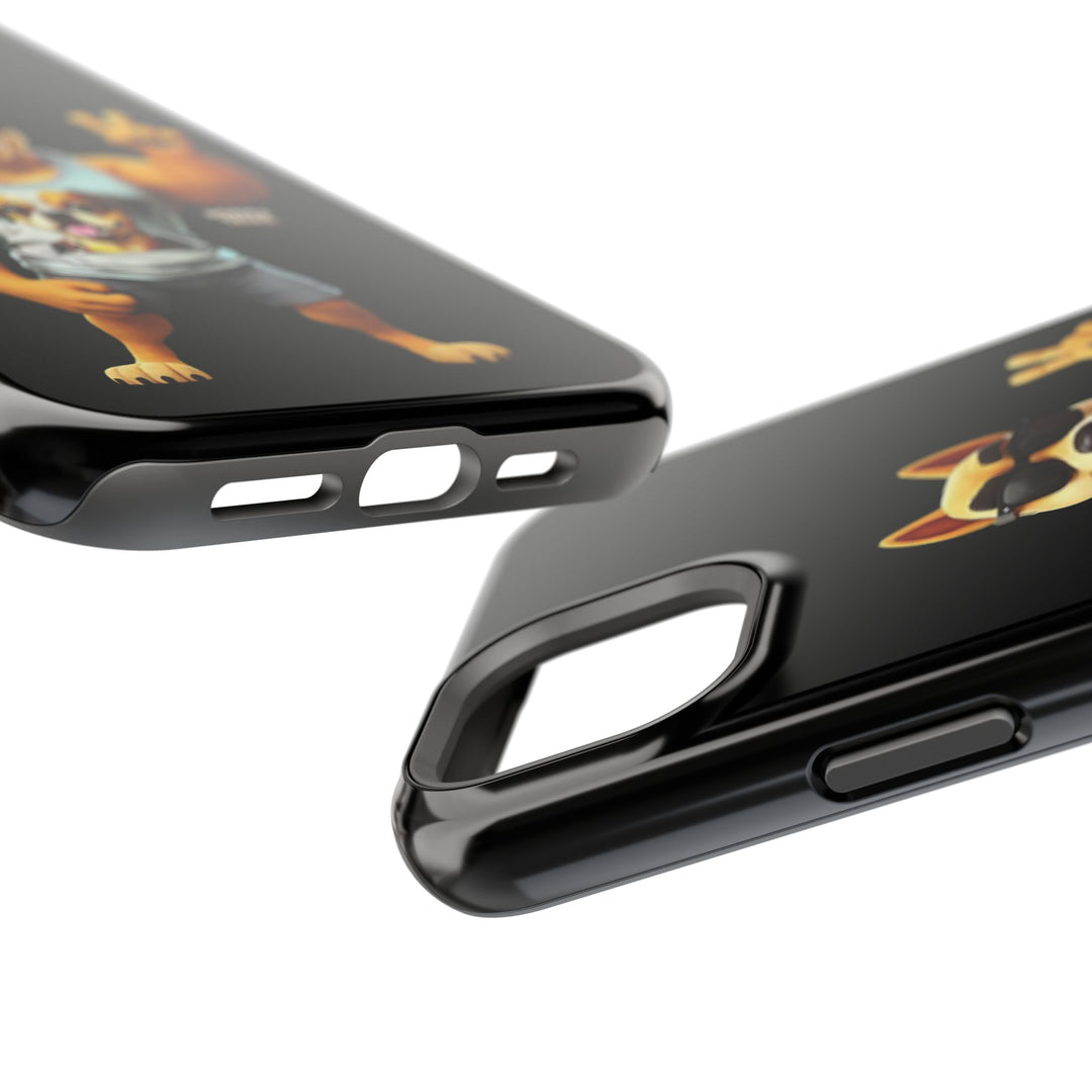 Noah’s Tales™ Ranger Magnet Phone Case Pet Lover Phone Cover Funny Phone Case Unique Gift for Dog Owners Quirky Dog Design