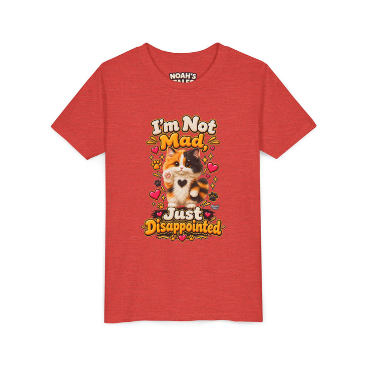 Noah’s Tales™ I’m Not Mad, Just Disappointed | Tommy Girl's Bella T-Shirt