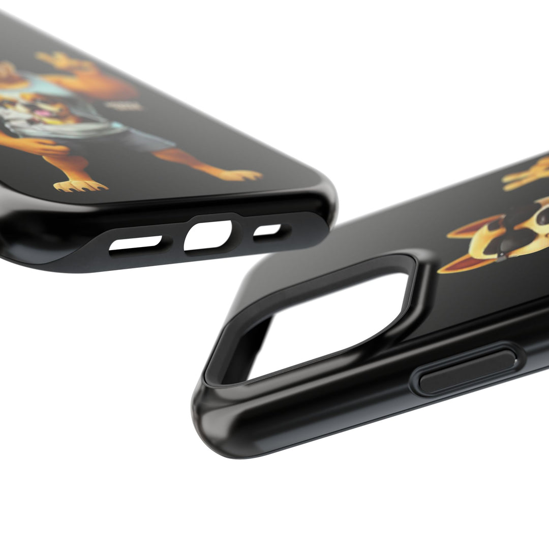 Noah’s Tales™ Ranger Magnet Phone Case Pet Lover Phone Cover Funny Phone Case Unique Gift for Dog Owners Quirky Dog Design