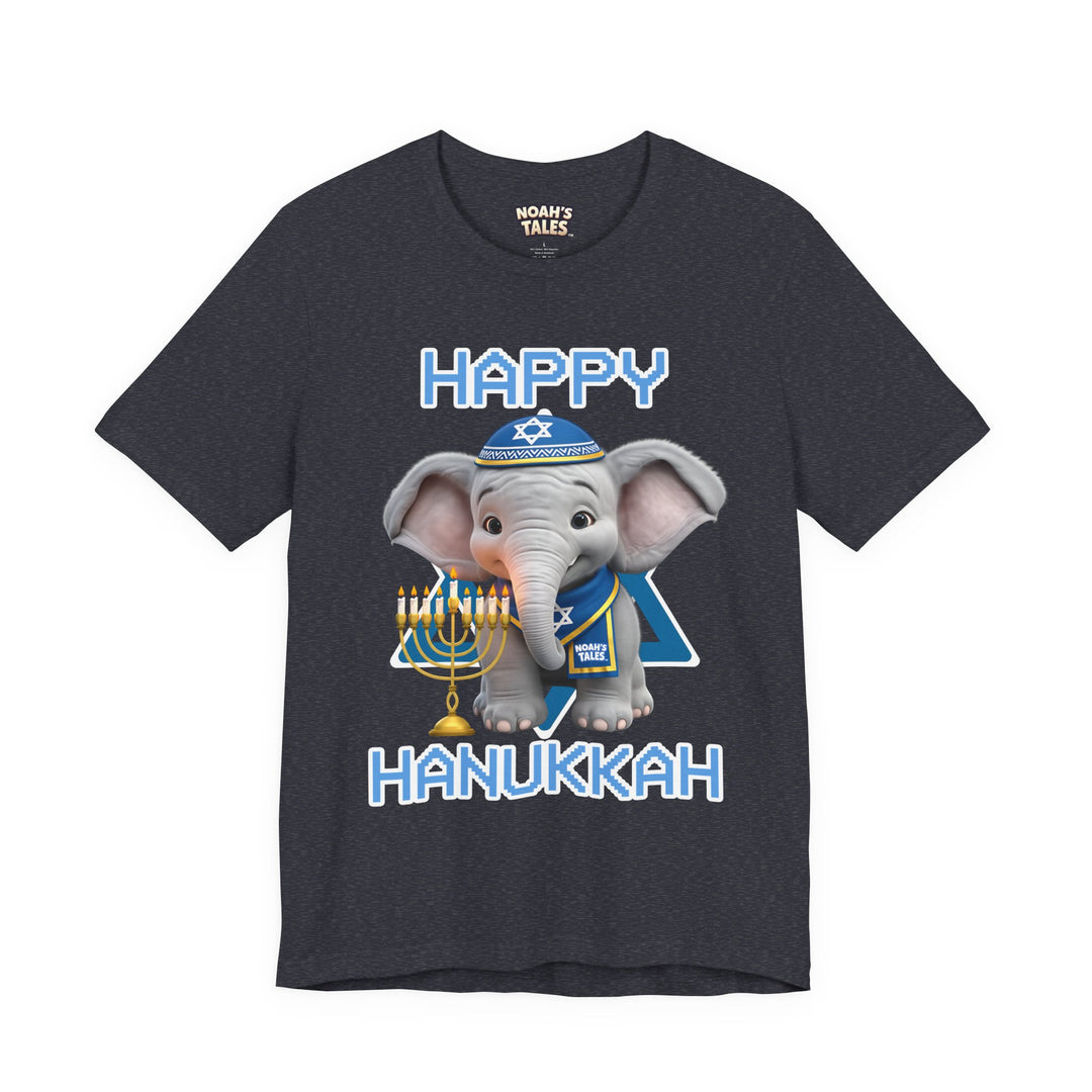 Noah’s Tales™ Happy Hanukkah Noah Women's Bella T-Shirt