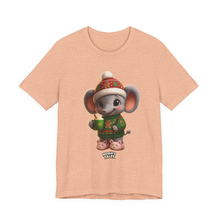 Noah’s Tales™ Christmas Ellie Belle Women's Bella T-Shirt
