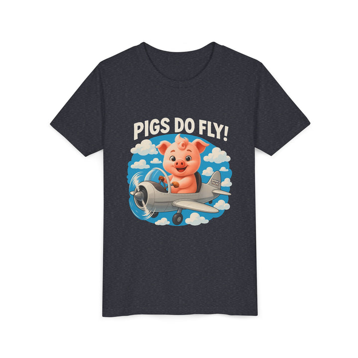 Noah’s Tales™ Pigs Do Fly Girls Bella Shirt