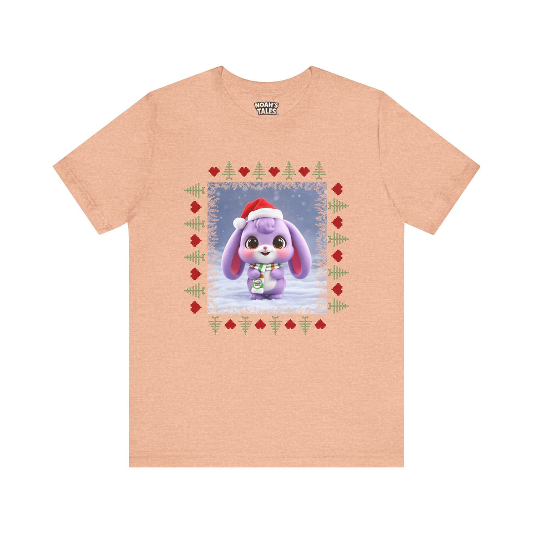Noah’s Tales™ Lilac Christmas Men's T-Shirt