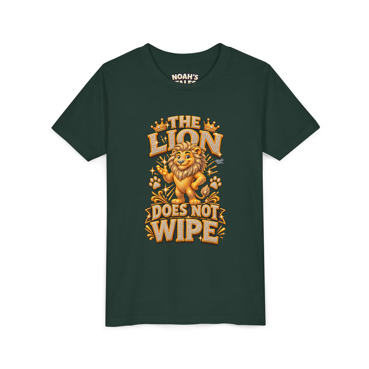 Noah’s Tales™ The Lion Does Not Wipe | Leo Girl's Bella T-Shirt