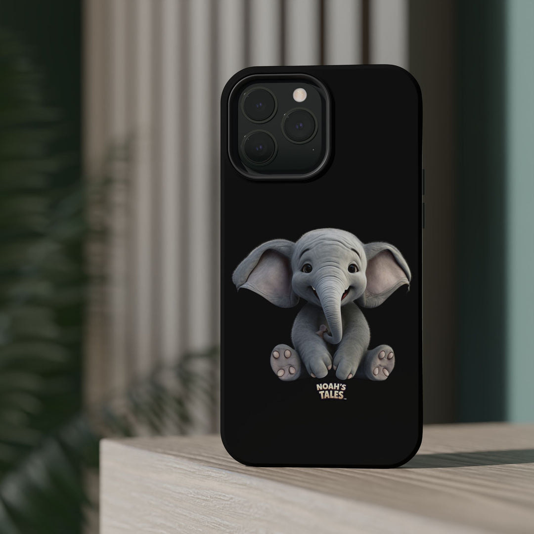Noah’s Tales™ Noah Elephant Magnetic Tough Cases | Cute Elephant Phone Cover