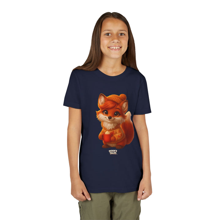 Noah’s Tales™ Thanksgiving Ember Girl's Bella T-Shirt