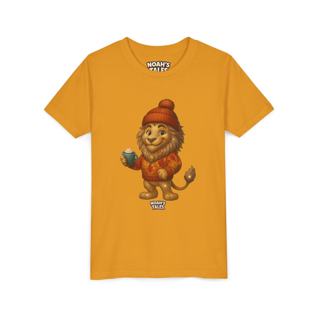 Noah’s Tales™ Thanksgiving Leo Girl's Bella T-Shirt