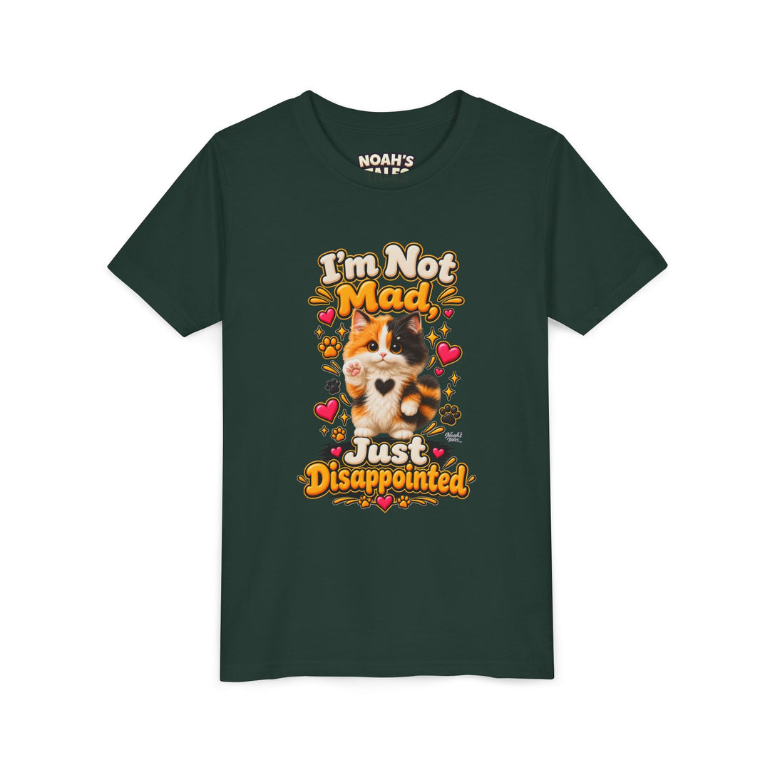 Noah’s Tales™ I’m Not Mad, Just Disappointed | Tommy Girl's Bella T-Shirt