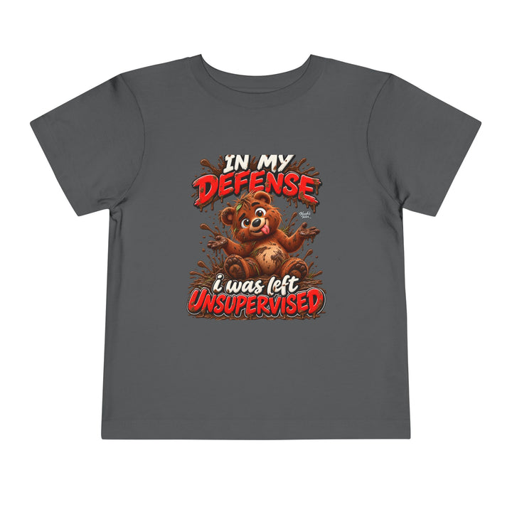 Noah’s Tales™ In My Defense I Was Left Unsupervised | Baxter Boy's T-Shirt