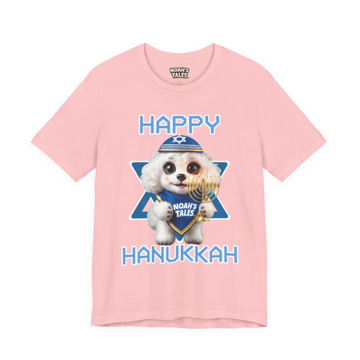 Noah’s Tales™ Happy Hanukkah Coco Girl's Bella T-Shirt