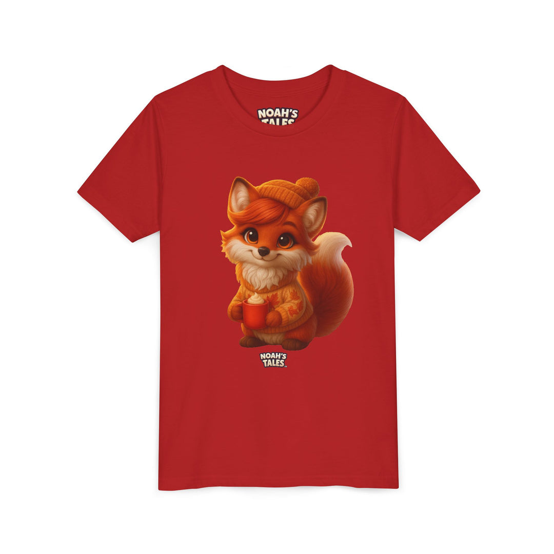 Noah’s Tales™ Thanksgiving Ember Girl's Bella T-Shirt