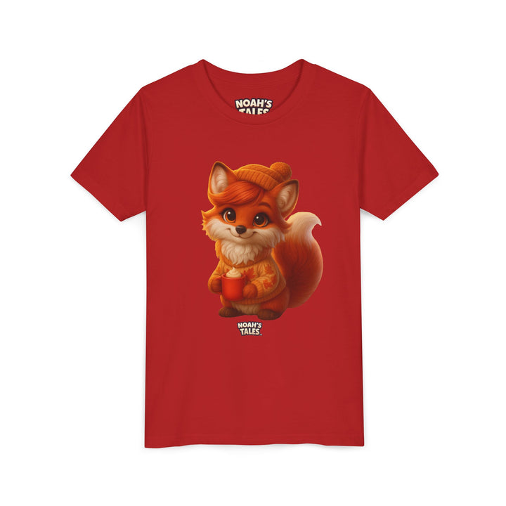 Noah’s Tales™ Thanksgiving Ember Girl's Bella T-Shirt