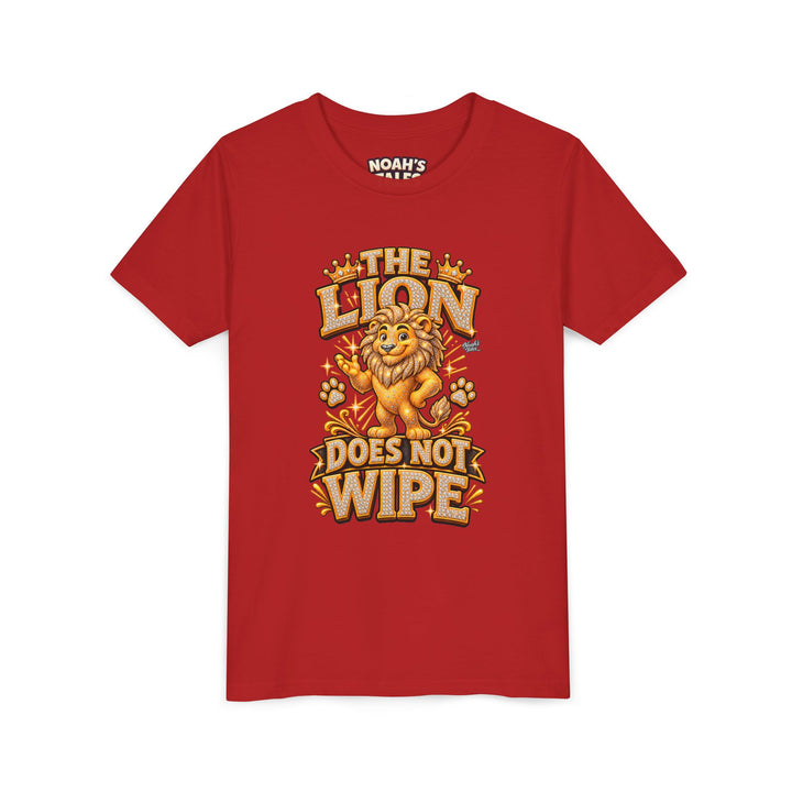 Noah’s Tales™ The Lion Does Not Wipe | Leo Girl's Bella T-Shirt
