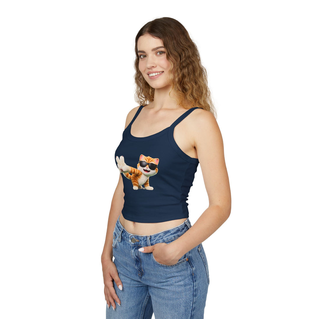 Noah’s Tales™ Cool Tommy Spaghetti Strap Tank Top
