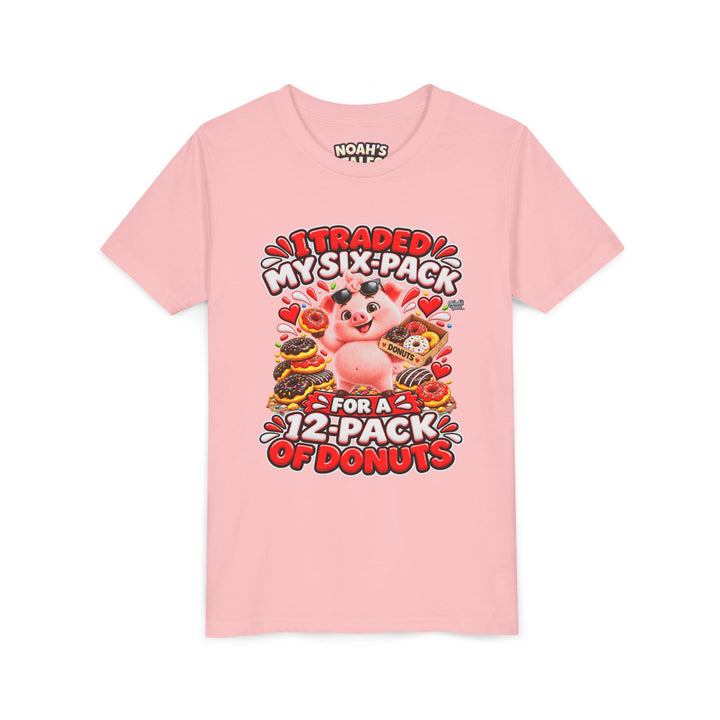 Noah’s Tales™ I Traded My Six-Pack For A 12-Pack Of Donuts | Pip Girl's Bella T-Shirt