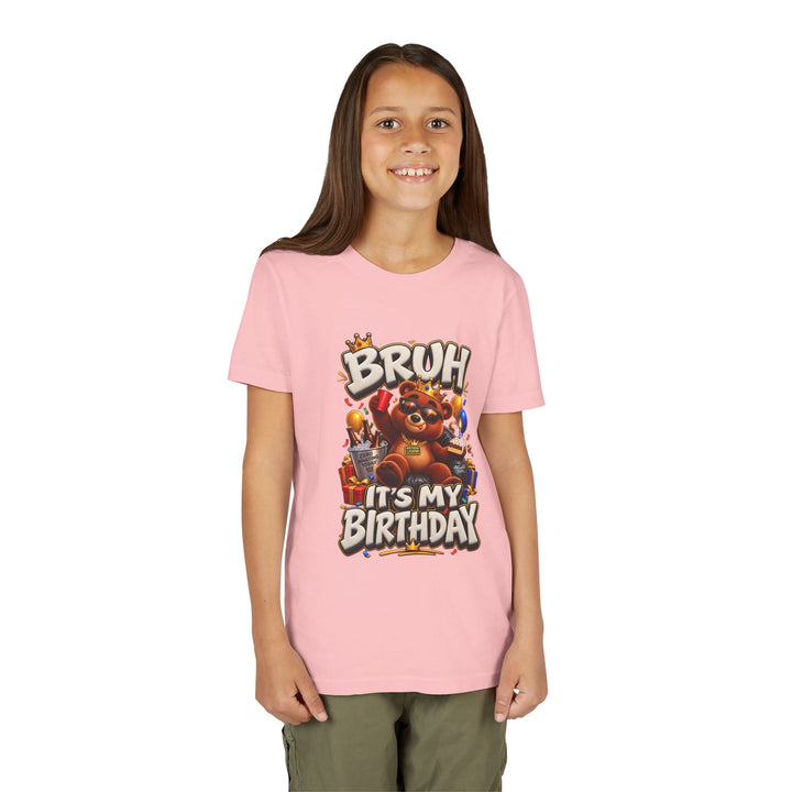 Noah’s Tales™ Bruh It’s My Birthday | Baxter Girl's Bella T-Shirt