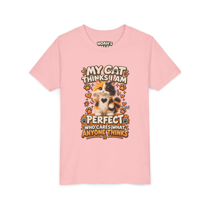 Noah’s Tales™ My Cat Thinks I Am Perfect | Tommy Girl's Bella T-Shirt