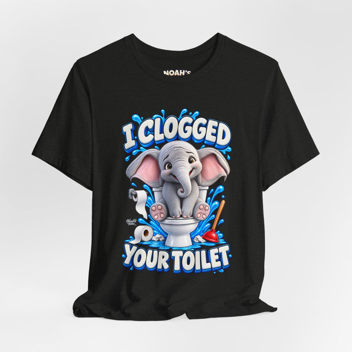Noah’s Tales™ I Clogged Your Toilet | Ellie Belle Men's T-Shirt