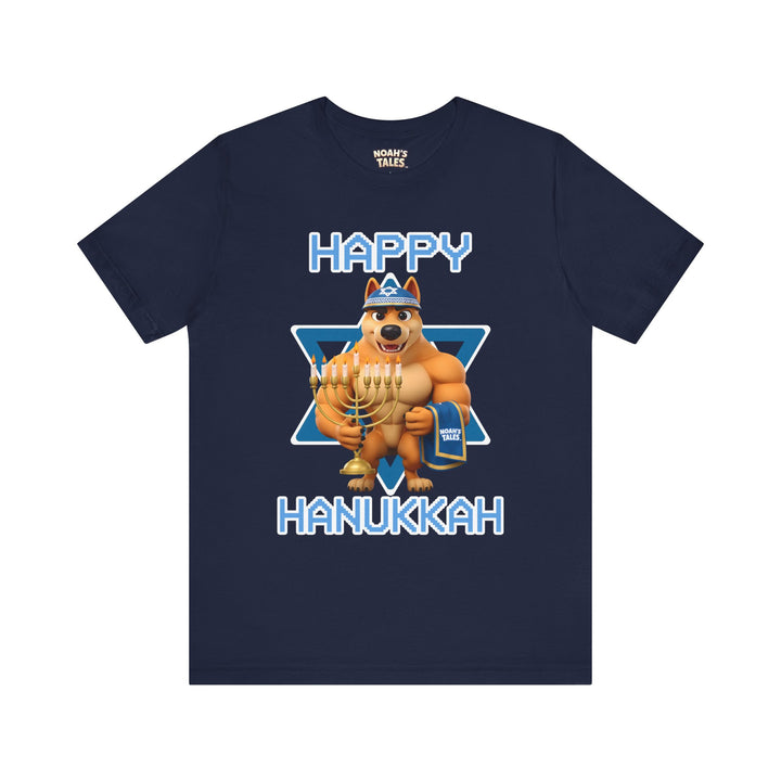 Noah’s Tales™ Happy Hanukkah Ranger Men's Bella T-Shirt