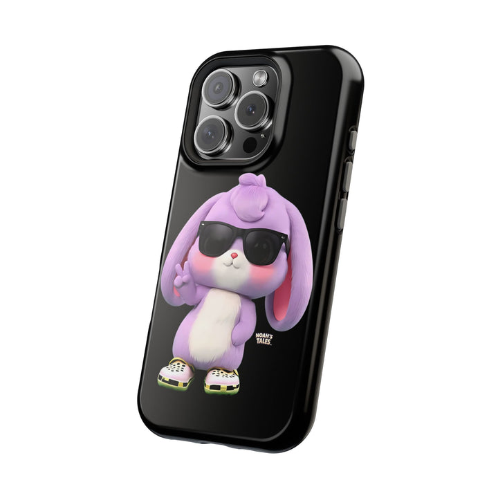 Noah’s Tales™ Lilac Phone Case Vibrant Protective cover Fun Gift for Kids and Teens Unique Cartoon Design