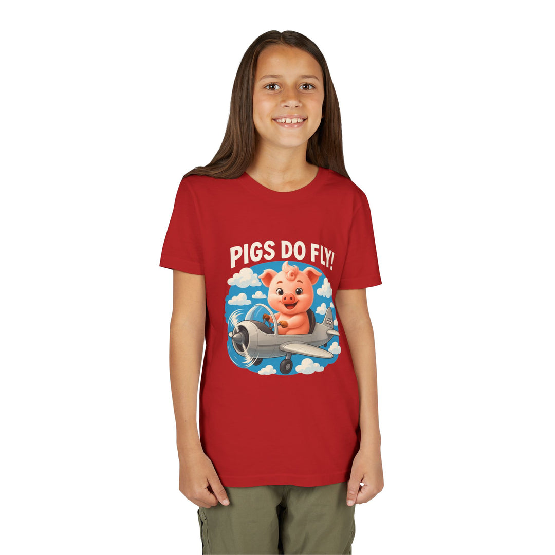 Noah’s Tales™ Pigs Do Fly Girls Bella Shirt