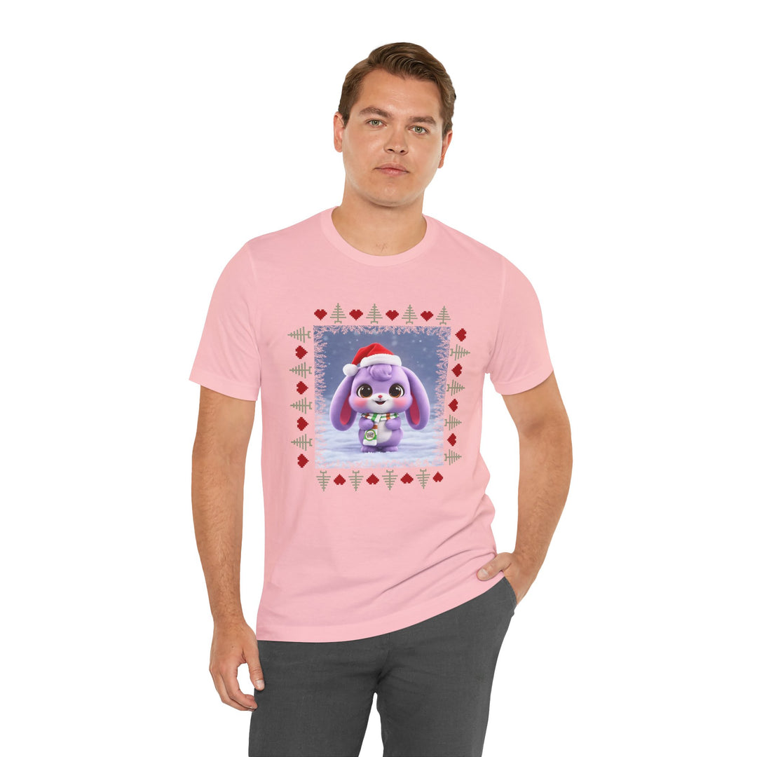 Noah’s Tales™ Lilac Christmas Men's T-Shirt