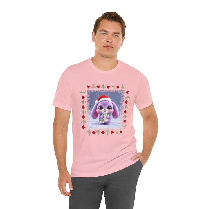 Noah’s Tales™ Lilac Christmas Men's T-Shirt