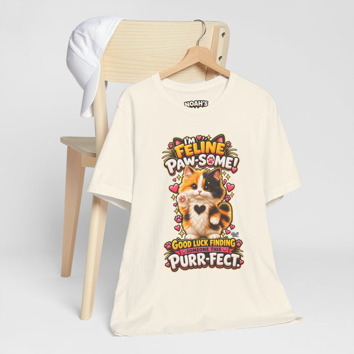 Noah’s Tales™ I’m Feline Paw-Some | Tommy Women's Bella T-Shirt