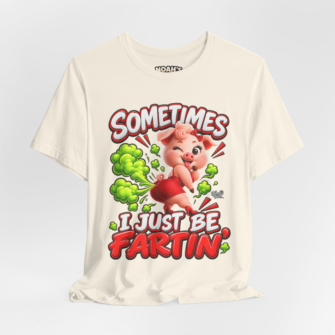 Noah’s Tales™ Sometimes I Just Be Fartin’ | Pip Girlfriend Men's T-Shirt