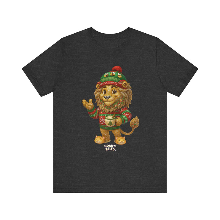 Noah’s Tales™ Christmas Leo Men's Bella T-Shirt