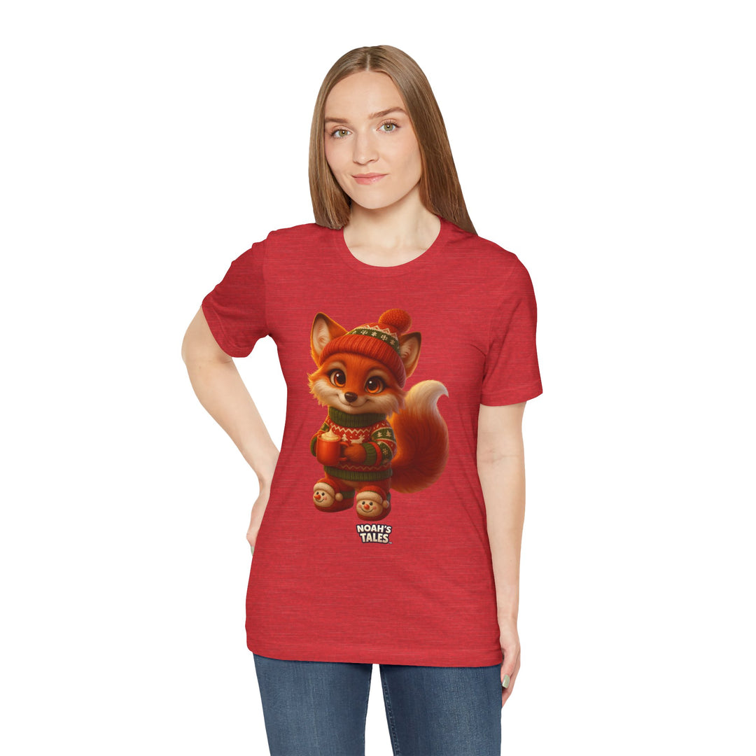Noah’s Tales™ Christmas Ember Women's Bella T-Shirt