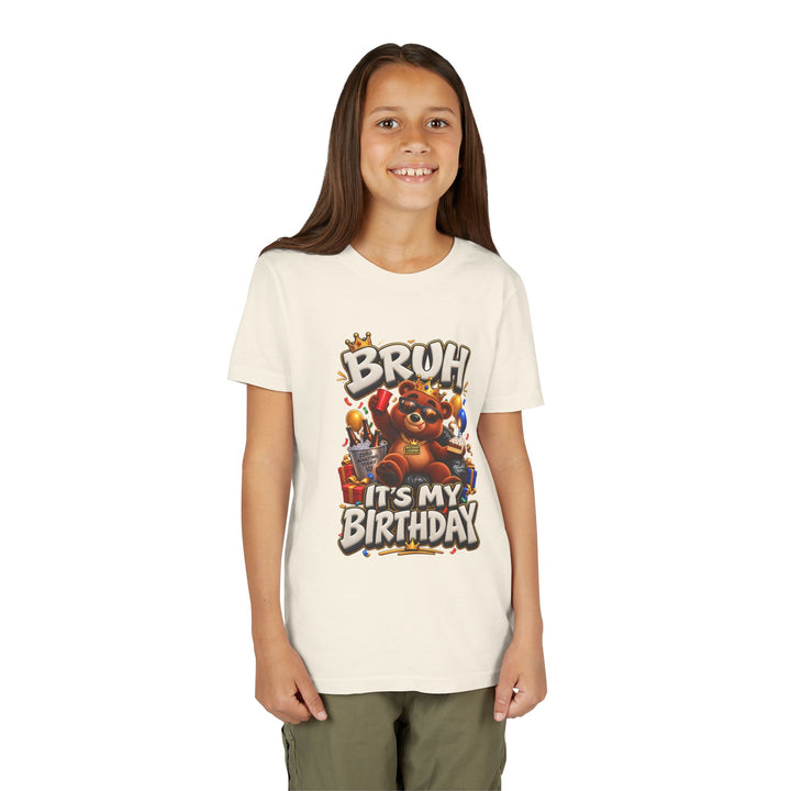 Noah’s Tales™ Bruh It’s My Birthday | Baxter Girl's Bella T-Shirt