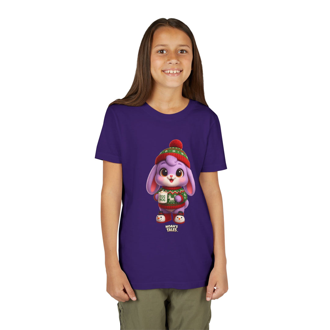 Noah’s Tales™ Christmas Lilac Girl's Bella T-Shirt