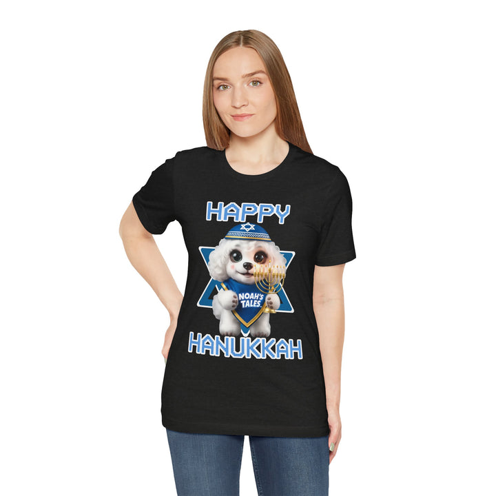 Noah’s Tales™ Happy Hanukkah Coco Girl's Bella T-Shirt