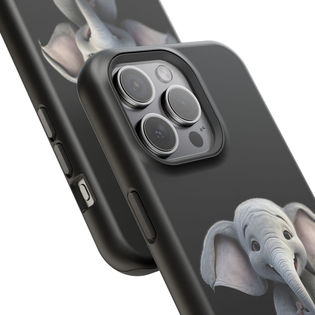 Noah’s Tales™ Noah Elephant Magnetic Tough Cases | Cute Elephant Phone Cover