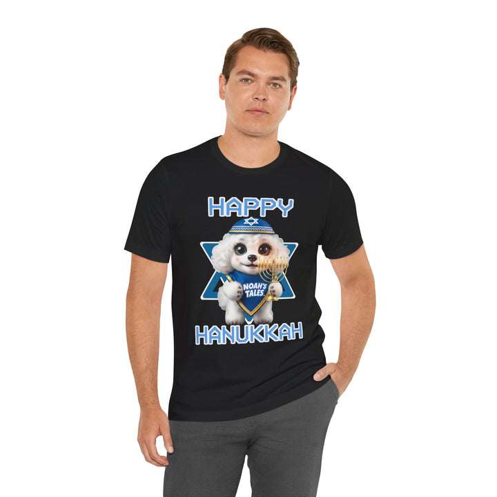 Noah’s Tales™ Happy Hanukkah Coco Men's Bella T-Shirt