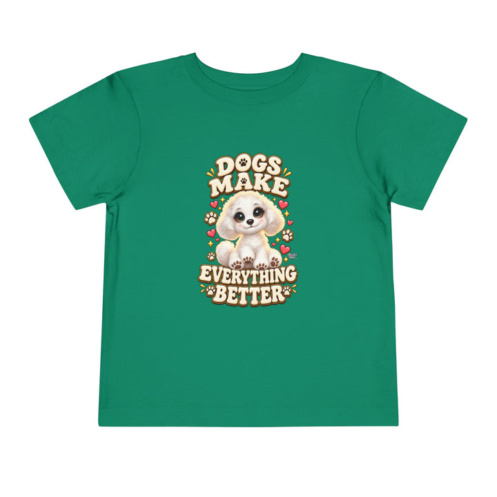 Noah’s Tales™ Dogs Make Everything Better | Coco Boy's T-Shirt