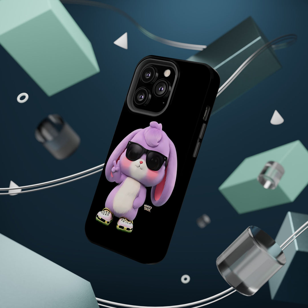 Noah’s Tales™ Lilac Phone Case Vibrant Protective cover Fun Gift for Kids and Teens Unique Cartoon Design