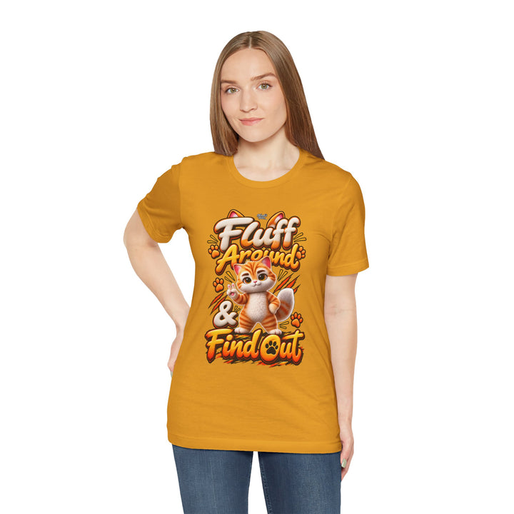 Noah’s Tales™ Fluff Around & Find Out | Tommy Women's Bella T-Shirt