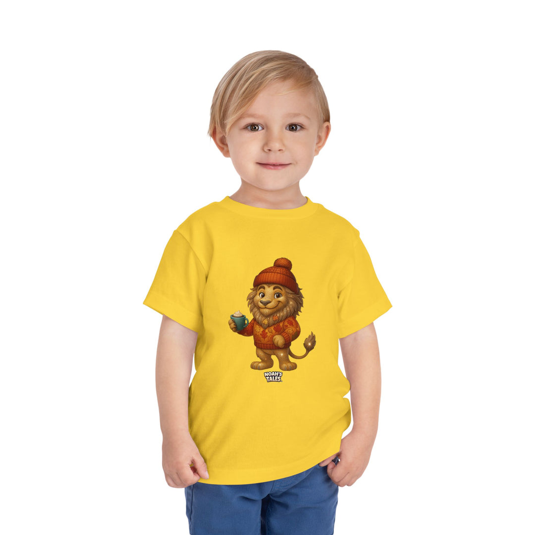 Noah’s Tales™ Thanksgiving Leo Boy's Bella T-Shirt