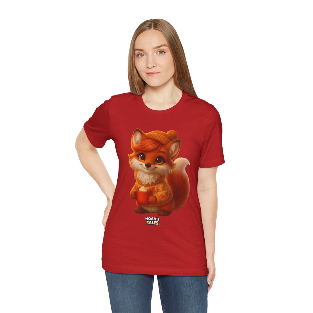 Noah’s Tales™ Thanksgiving Ember Women's Bella T-Shirt