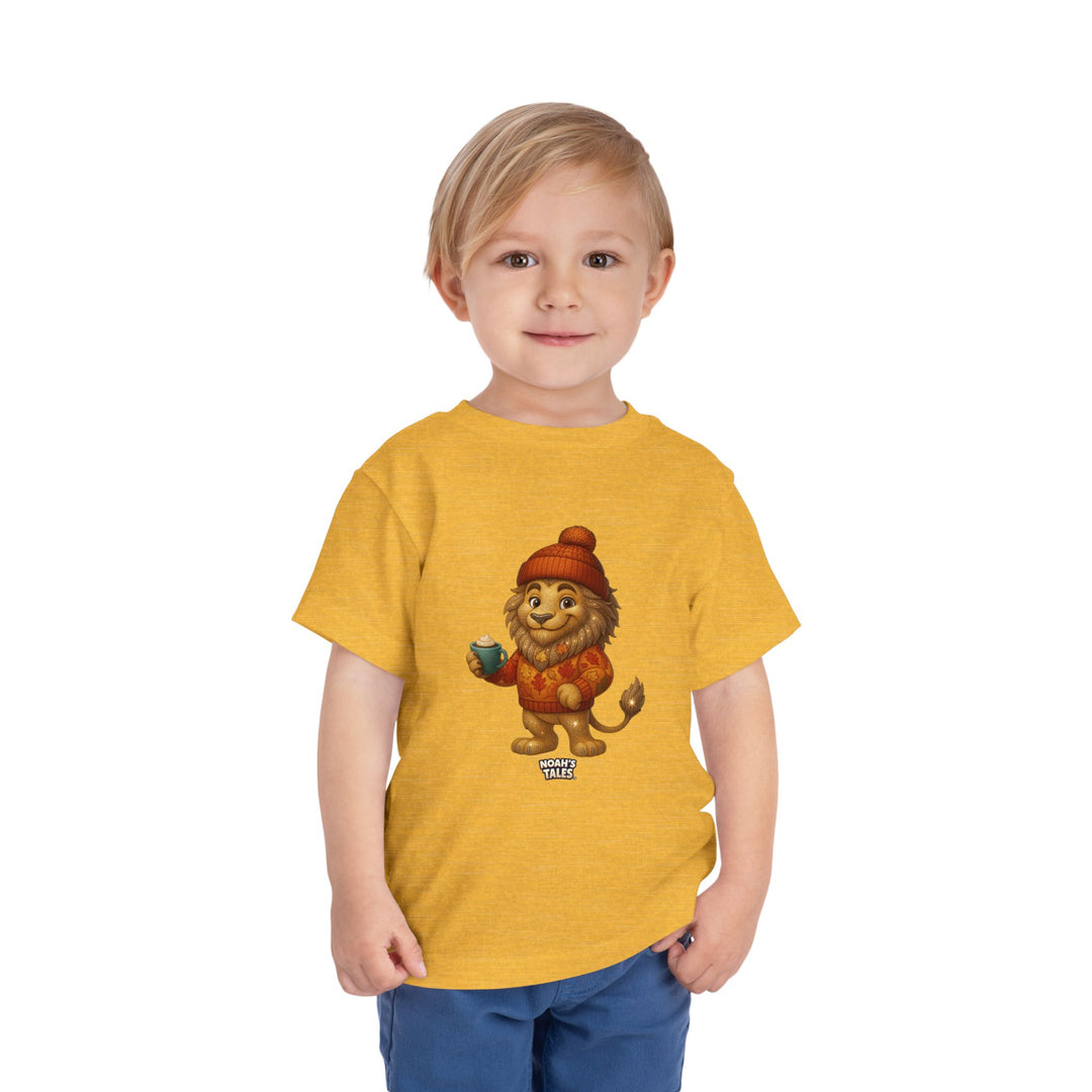 Noah’s Tales™ Thanksgiving Leo Boy's Bella T-Shirt