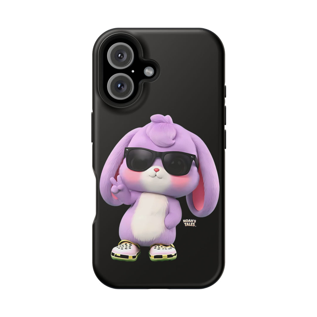 Noah’s Tales™ Lilac Phone Case Vibrant Protective cover Fun Gift for Kids and Teens Unique Cartoon Design