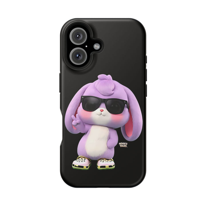 Noah’s Tales™ Lilac Phone Case Vibrant Protective cover Fun Gift for Kids and Teens Unique Cartoon Design