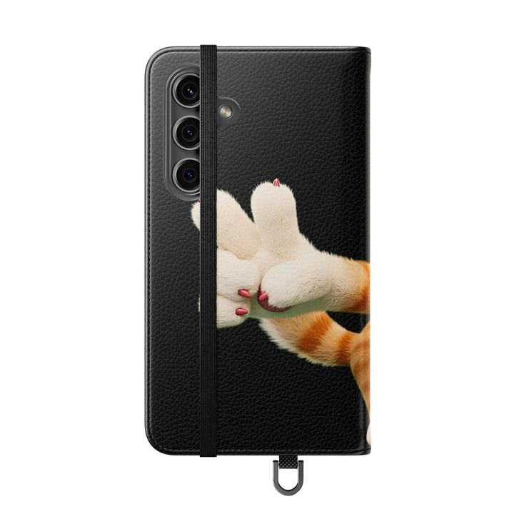 Noah’s Tales™ Tommy Flip Case Cartoon Phone Cover Pet Lover Gift Trendy Smartphone Wallet Animal Print Case